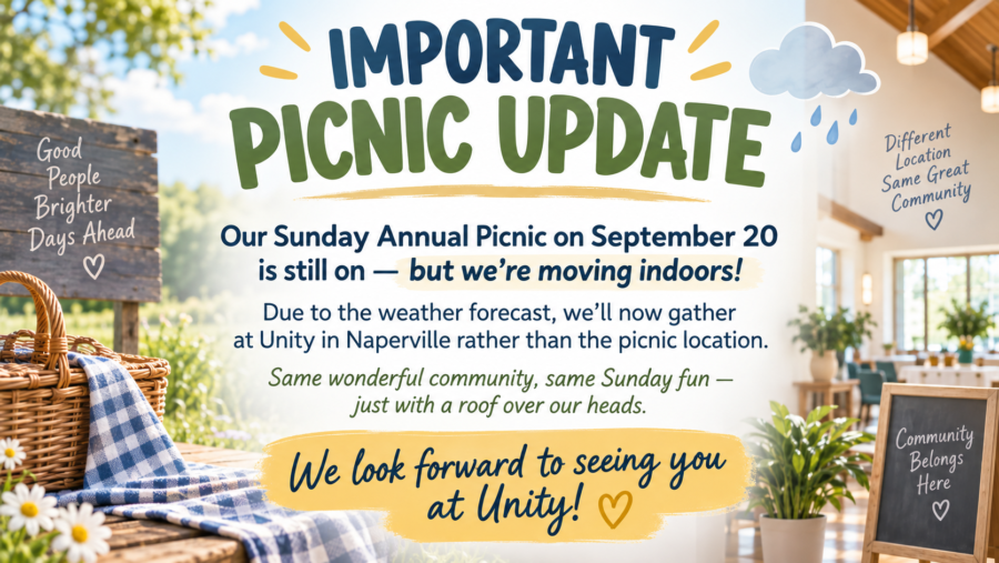picnic change - now indoors